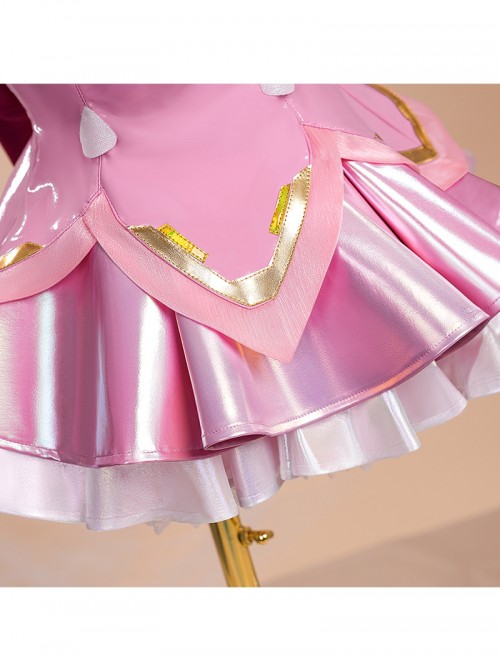 Game Overwatch Juno Magical Girl Halloween Cosplay Costume Set