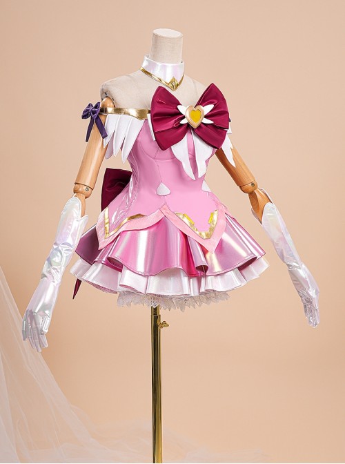Game Overwatch Juno Magical Girl Halloween Cosplay Costume Set