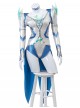 Marvel Rivals White Queen Emma Grace Frost Halloween Cosplay Costume Set Without Shoes