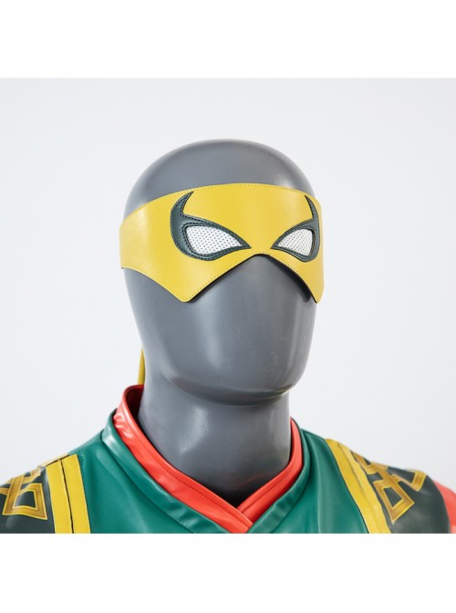 Game Marvel Rivals Iron Fist Lin Lie Halloween Cosplay Costume Set Without Shoes