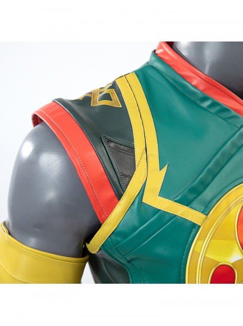Game Marvel Rivals Iron Fist Lin Lie Halloween Cosplay Costume Set Without Shoes