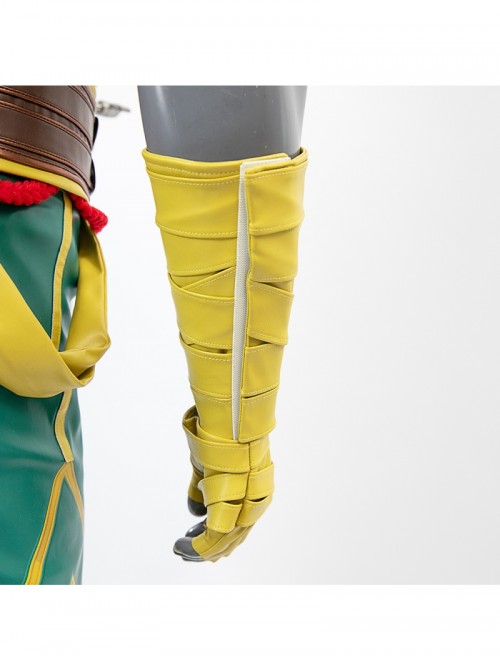 Game Marvel Rivals Iron Fist Lin Lie Halloween Cosplay Costume Set Without Shoes