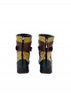 Marvel Rivals Iron Fist Lin Lie Halloween Cosplay Accessories Brown Short Boots