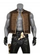 Movie Furiosa A Mad Max Saga Dementus Halloween Cosplay Costume Brown Vest