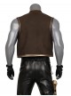 Movie Furiosa A Mad Max Saga Dementus Halloween Cosplay Costume Brown Vest