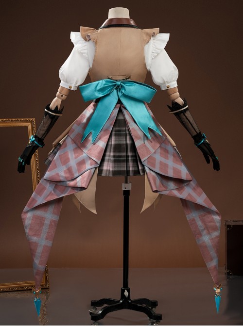 Game Honor Of Kings Xiao Qiao Secret Evidence Tracing New Skin Halloween Cosplay Costume Set