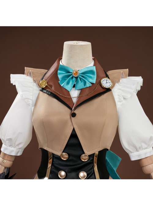 Game Honor Of Kings Xiao Qiao Secret Evidence Tracing New Skin Halloween Cosplay Costume Set