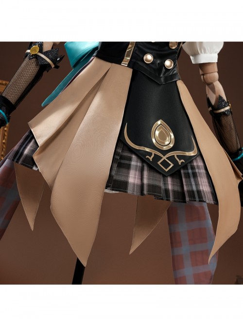 Game Honor Of Kings Xiao Qiao Secret Evidence Tracing New Skin Halloween Cosplay Costume Set