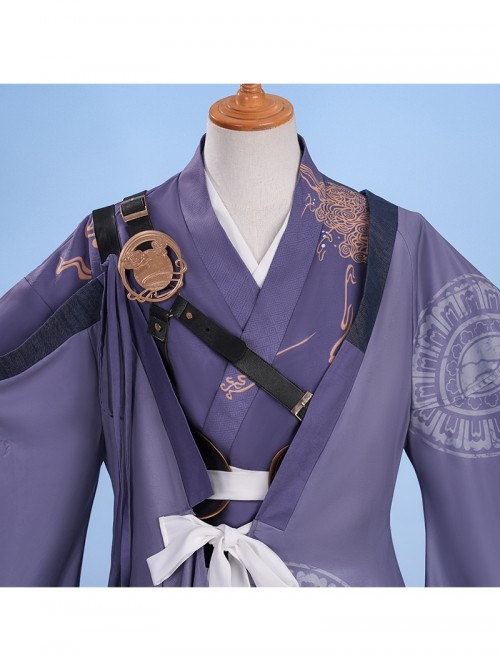 Game Where Winds Meet Guyun Sect Wuxia Role Player Halloween Cosplay Costume Set
