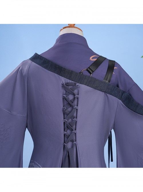 Game Where Winds Meet Guyun Sect Wuxia Role Player Halloween Cosplay Costume Set