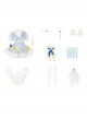 Game Naraka Bladepoint Ziping x Sanrio Kuromi Halloween Cosplay Costume Full Set