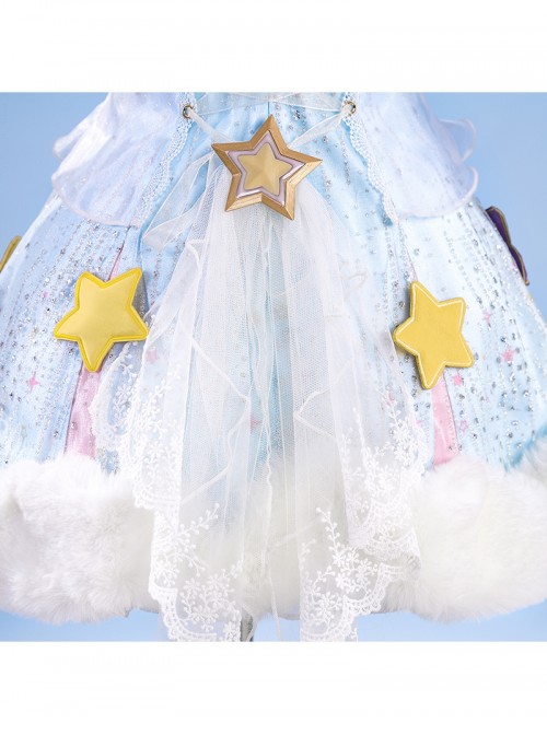 Game Naraka Bladepoint Ziping x Sanrio Kuromi Halloween Cosplay Costume Full Set