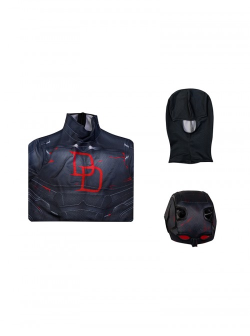 Daredevil Born Again Season 2 Daredevil Black Bodysuit Halloween Cosplay Costume Set