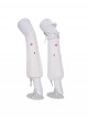 Overwatch 2 X Le Sserafim Collaboration Mercy Angela Ziegler Halloween Cosplay Costume Set