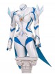 Game Marvel Rivals White Queen Emma Grace Frost Bodysuit Halloween Cosplay Costume Set Without Shoes