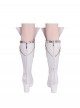 Game Marvel Rivals White Queen Emma Grace Frost Halloween Cosplay Accessories White High Heel Boots