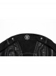 Cool Black Cross Straps Personality Metal Skull Decoration Sexy Punk Style Tube Top