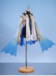 Game Wuthering Waves Cartethyia Against The Tide Halloween Cosplay Costume Set