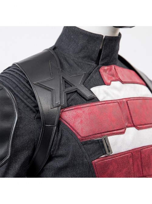 Thunderbolts The New Avengers John F. Walker U.S.Agent 2025 Captain America Halloween Cosplay Costume Set Without Shoes And Prop Gun