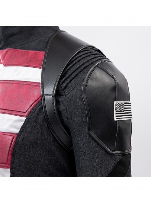 Thunderbolts The New Avengers John F. Walker U.S.Agent 2025 Captain America Halloween Cosplay Costume Set Without Shoes And Prop Gun