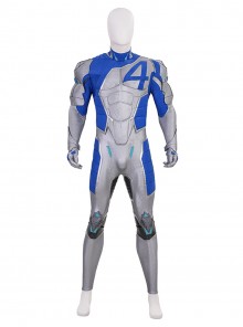 Game Marvel Rivals Mister Fantastic Bodysuit Halloween Cosplay Costume Set Without Shoes