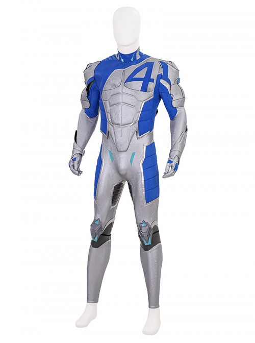 Game Marvel Rivals Mister Fantastic Bodysuit Halloween Cosplay Costume Set Without Shoes