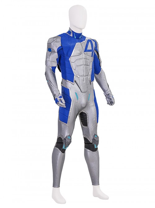 Game Marvel Rivals Mister Fantastic Bodysuit Halloween Cosplay Costume Set Without Shoes
