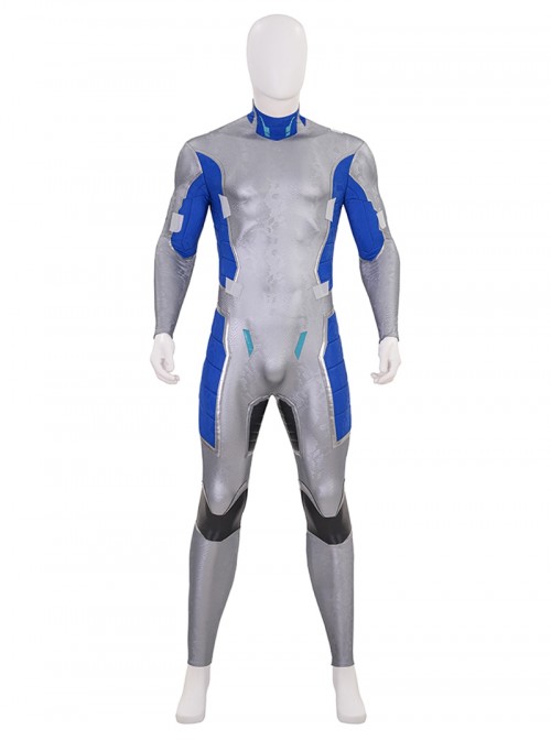 Game Marvel Rivals Mister Fantastic Bodysuit Halloween Cosplay Costume Set Without Shoes