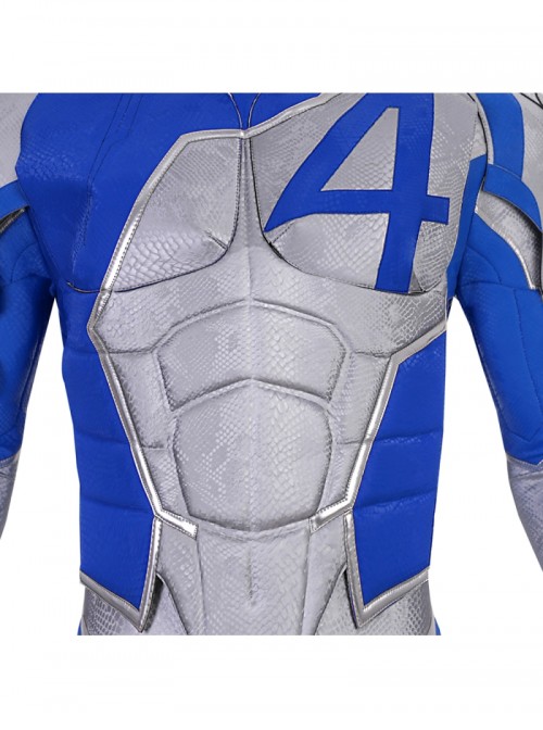 Game Marvel Rivals Mister Fantastic Bodysuit Halloween Cosplay Costume Set Without Shoes