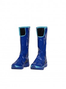 Game Marvel Rivals Mister Fantastic Halloween Cosplay Accessories Blue Boots