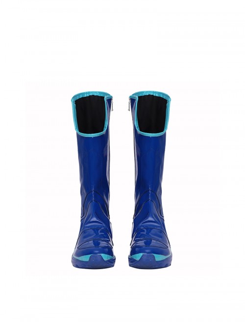 Game Marvel Rivals Mister Fantastic Halloween Cosplay Accessories Blue Boots