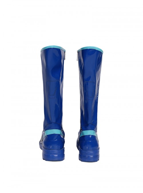 Game Marvel Rivals Mister Fantastic Halloween Cosplay Accessories Blue Boots