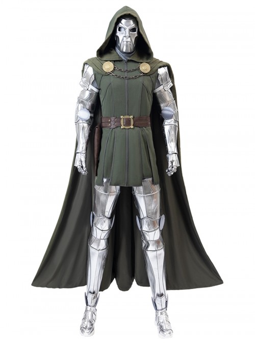 Avengers Doomsday Victor Von Doom Doctor Doom Halloween Cosplay Accessories Silver Shoes