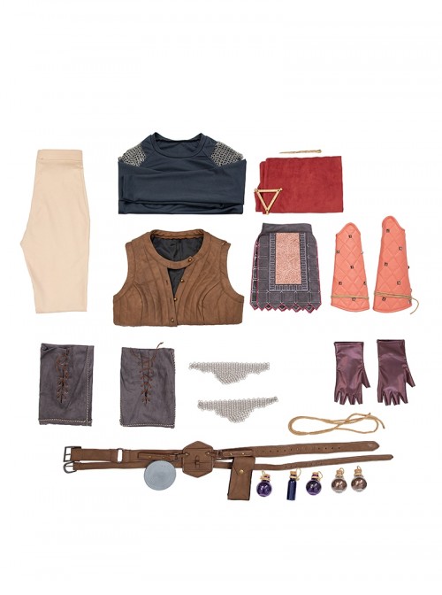 Game Split Fiction Mio Hudson Halloween Cosplay Costume Set Without Shoes