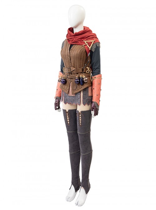 Game Split Fiction Mio Hudson Halloween Cosplay Costume Set Without Shoes