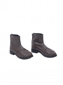 Game Split Fiction Mio Hudson Halloween Cosplay Accessories Brown Shoes
