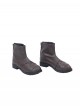 Game Split Fiction Mio Hudson Halloween Cosplay Accessories Brown Shoes
