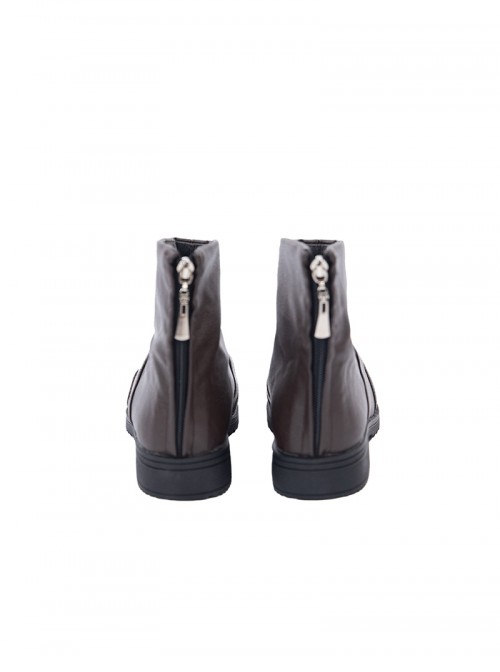 Game Split Fiction Mio Hudson Halloween Cosplay Accessories Brown Shoes