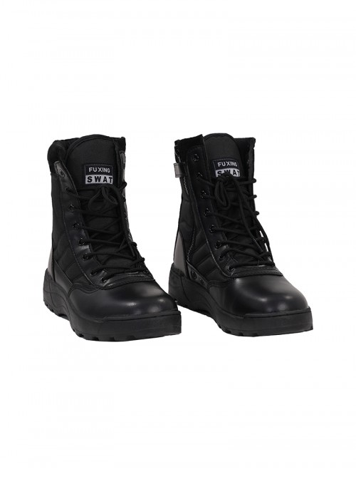 Thunderbolts U.S.Agent John F. Walker Halloween Cosplay Accessories Black Shoes