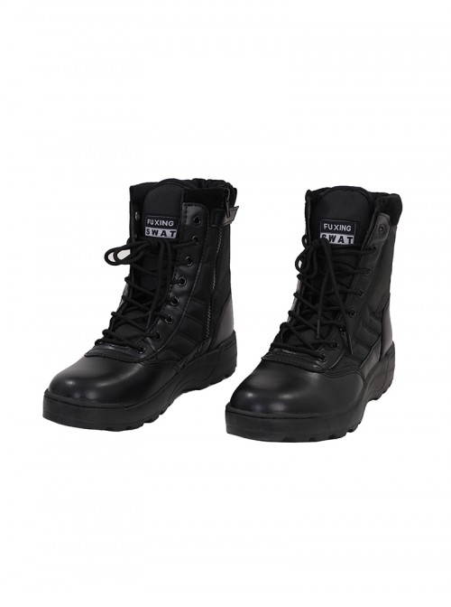 Thunderbolts U.S.Agent John F. Walker Halloween Cosplay Accessories Black Shoes
