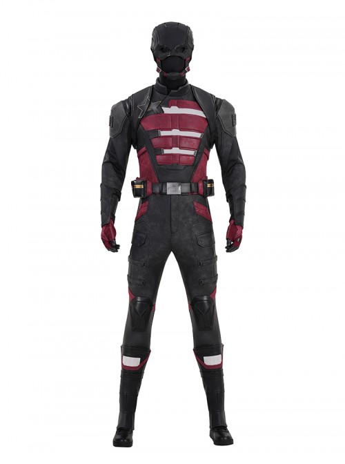 Thunderbolts U.S.Agent John F. Walker Halloween Cosplay Accessories Black Shoes