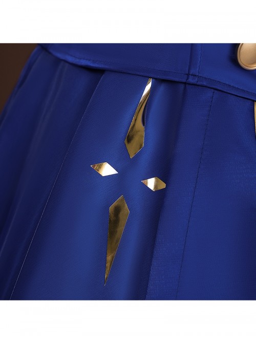 Honkai Star Rail X Fate Stay Night Unlimited Blade Works Collaboration Saber Halloween Cosplay Costume Set Without Shoes