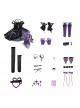 Honor Of Kings X Sanrio Characters Collaboration Kuromi Heart Angela Halloween Cosplay Costume Set