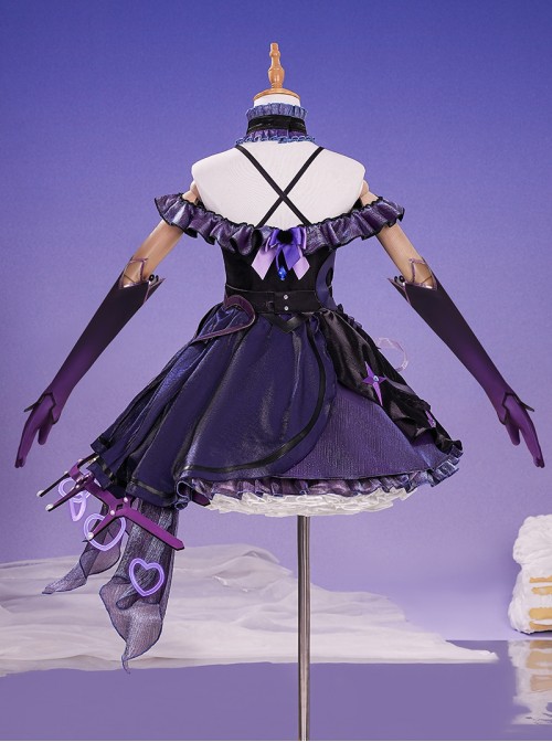 Honor Of Kings X Sanrio Characters Collaboration Kuromi Heart Angela Halloween Cosplay Costume Set