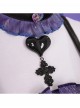 Honor Of Kings X Sanrio Characters Collaboration Kuromi Heart Angela Halloween Cosplay Costume Set