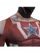 Thunderbolts Red Guardian Alexi Shostakov Bodysuit Halloween Cosplay Costume Set Without Shoes