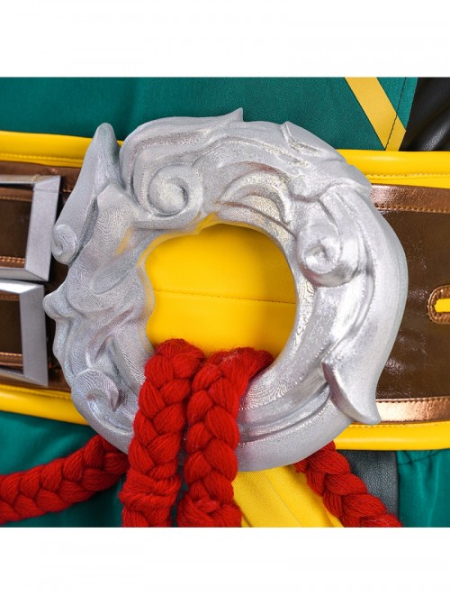Game Marvel Rivals Iron Fist Halloween Cosplay Costume Set Without Shoes