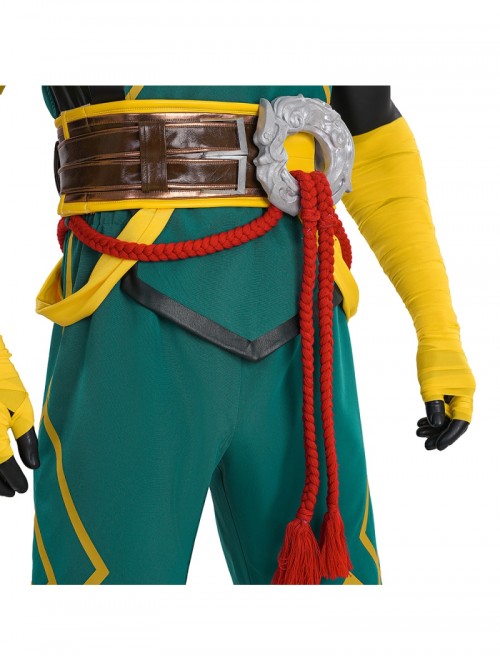 Game Marvel Rivals Iron Fist Halloween Cosplay Costume Set Without Shoes