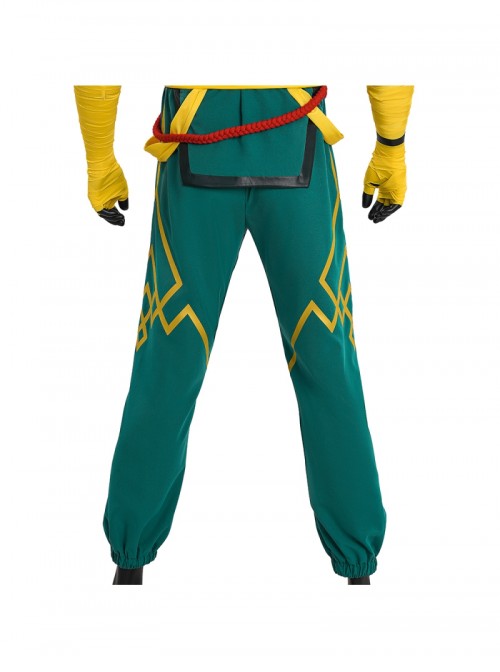 Game Marvel Rivals Iron Fist Halloween Cosplay Costume Set Without Shoes