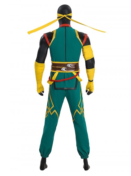 Game Marvel Rivals Iron Fist Halloween Cosplay Costume Set Without Shoes